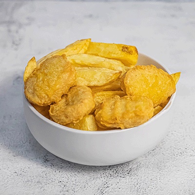 4pc Chicken Nuggets & Chips